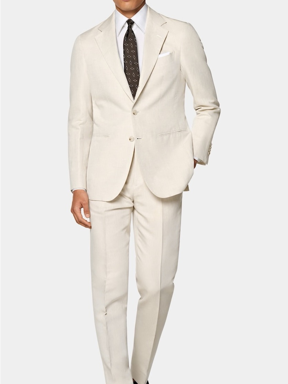 Classic Men's Cream Blazer and Pants from Suit Supply